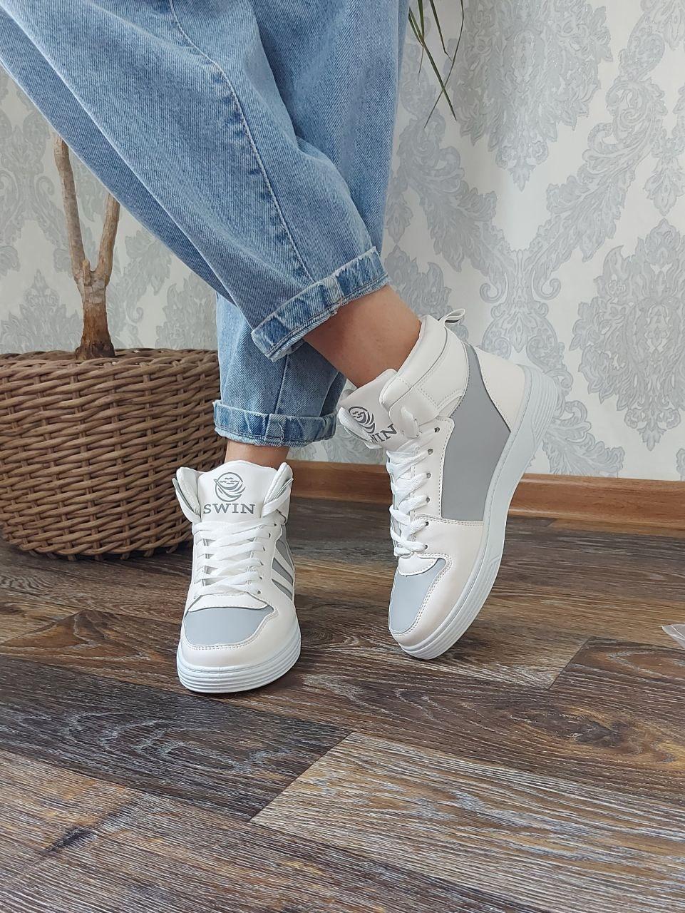 Shoes Grey White