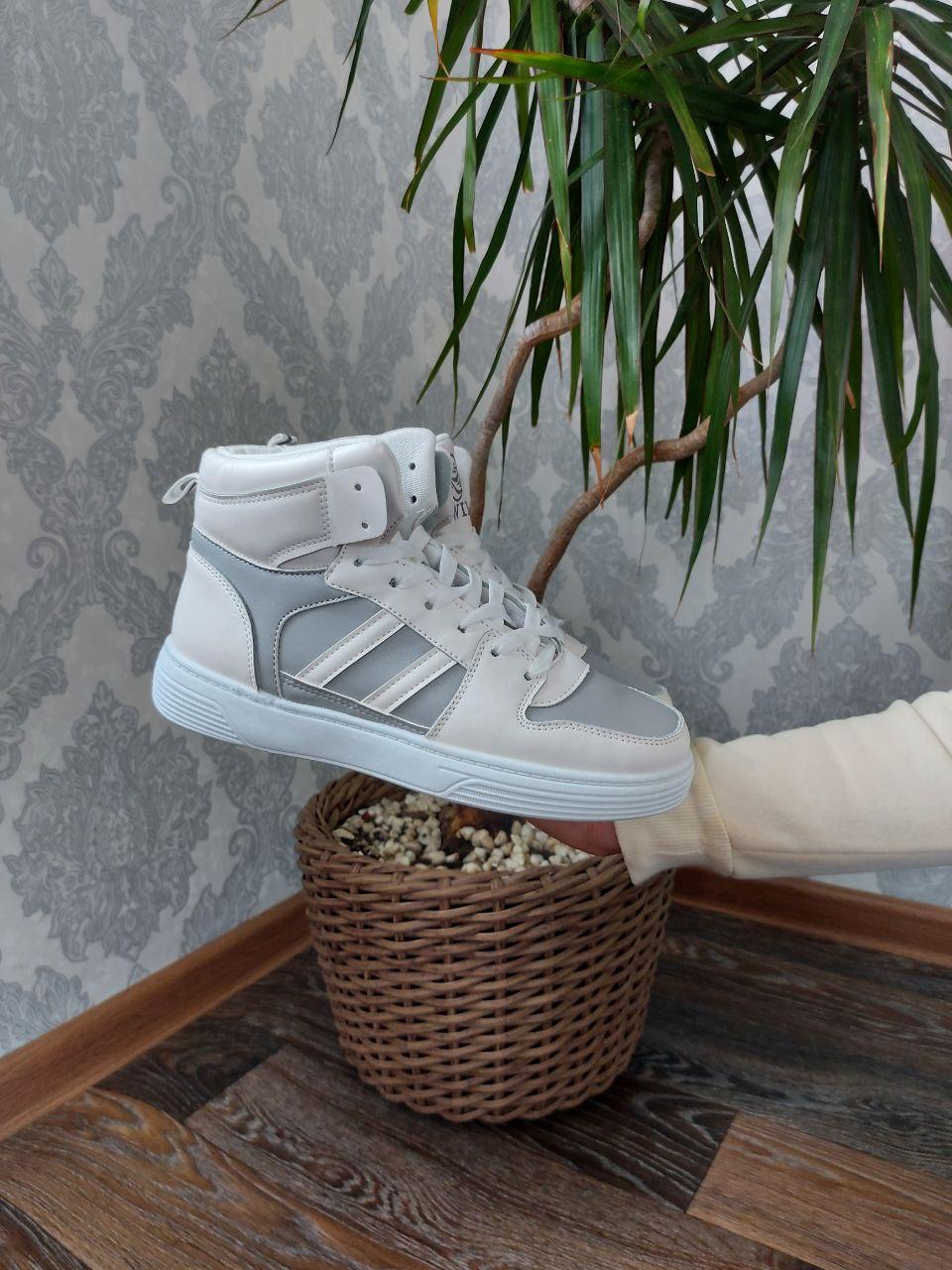 Shoes Grey White