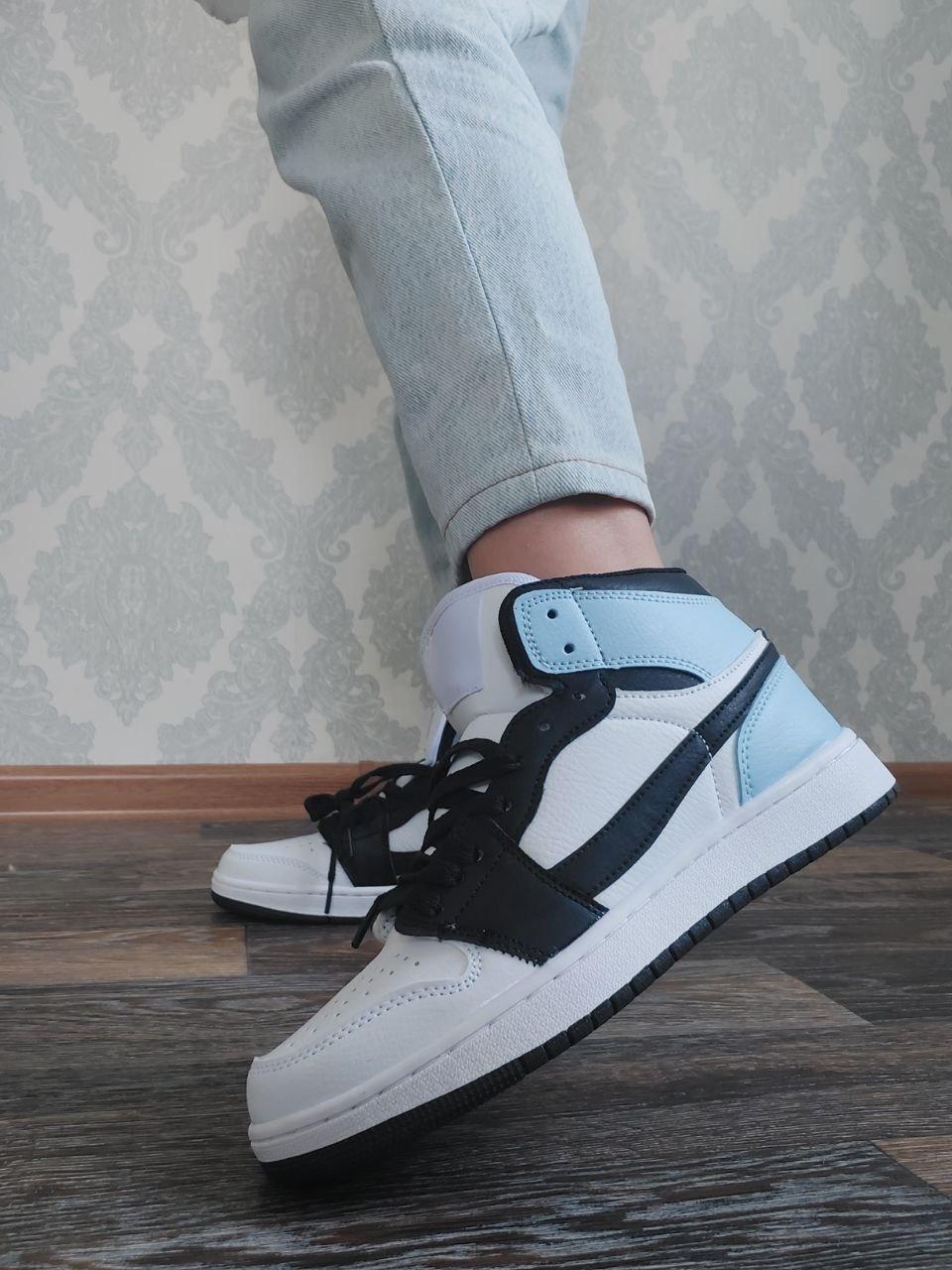 Shoes Blue White Black