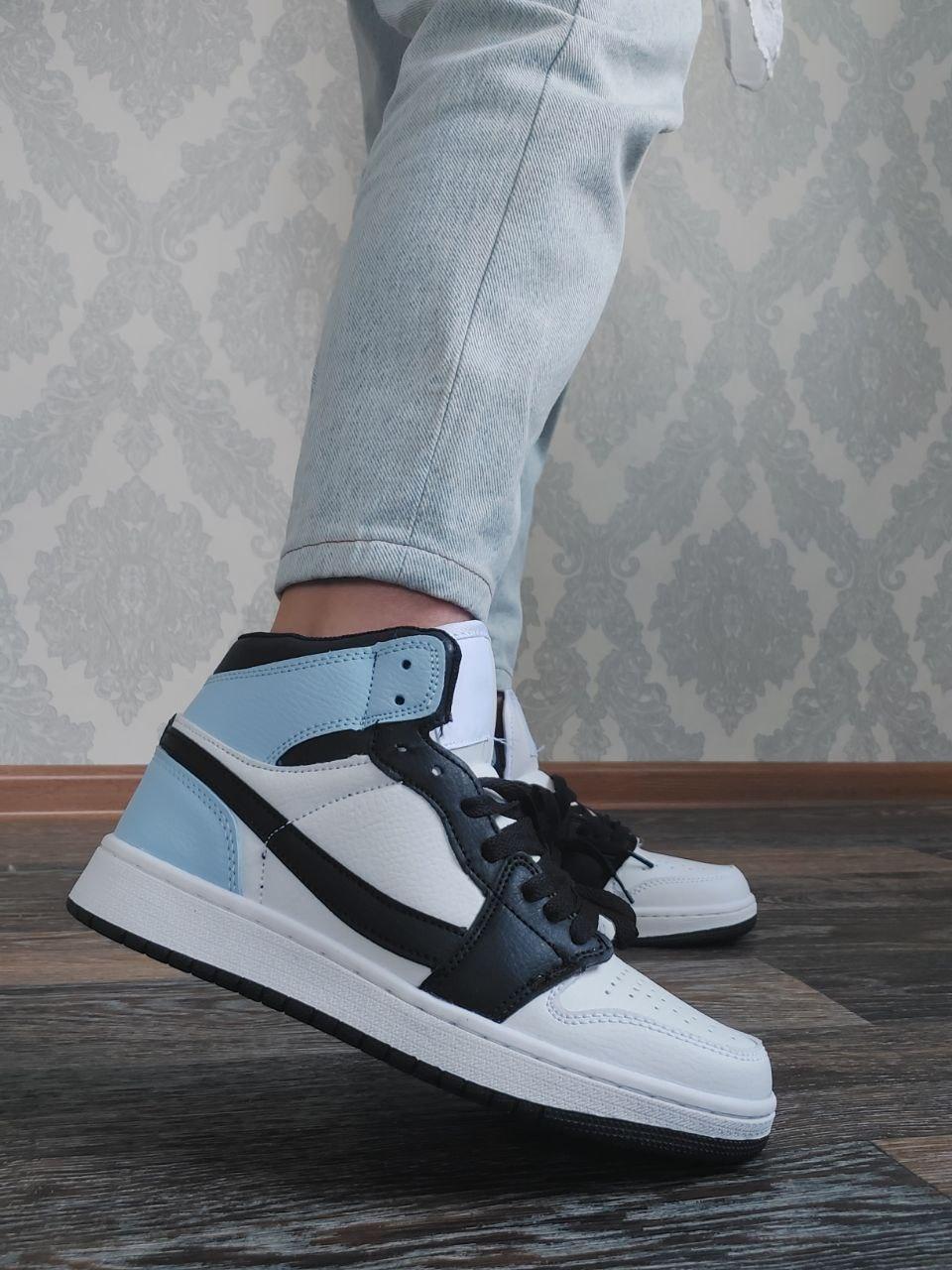 Shoes Blue White Black