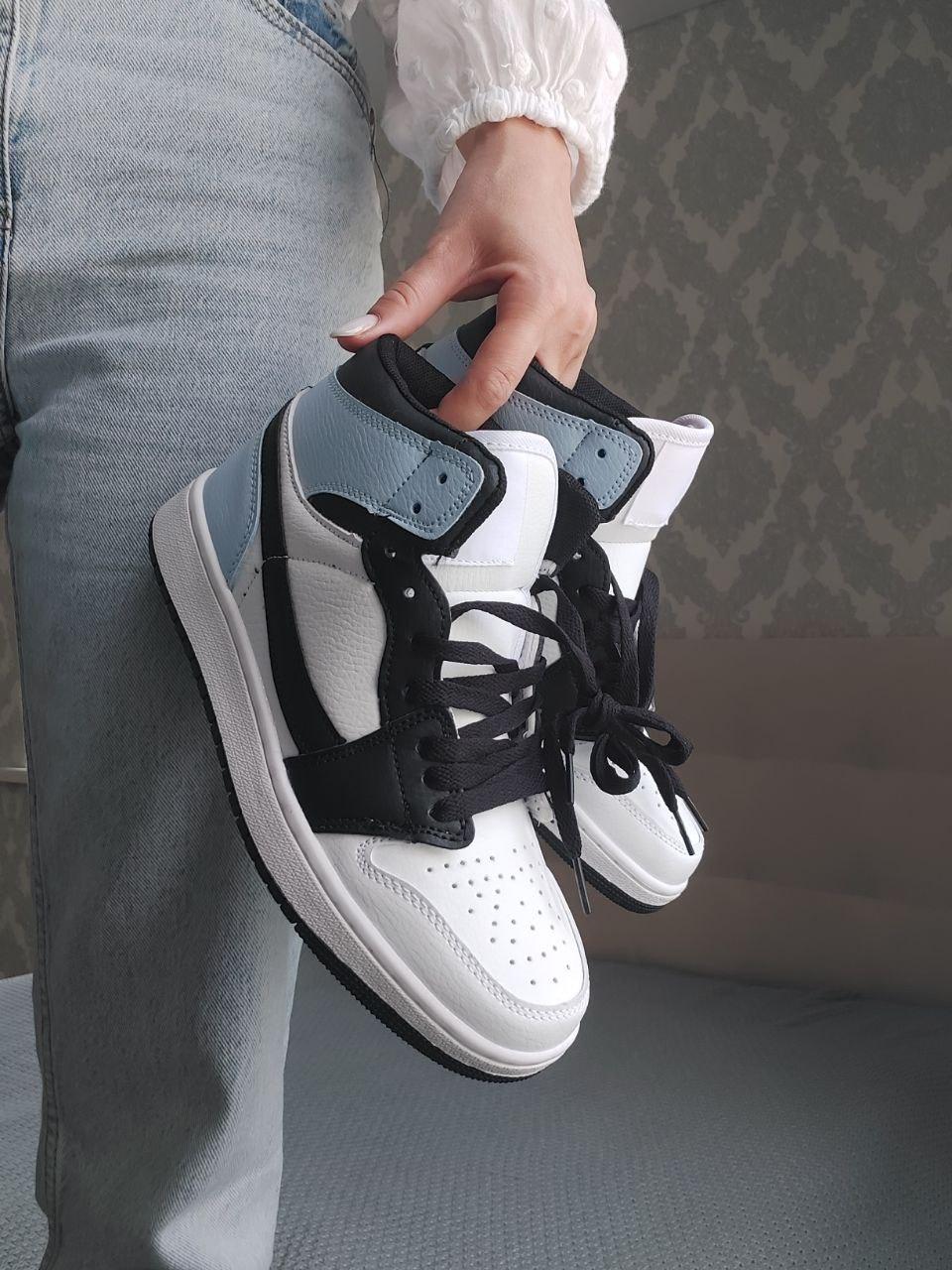 Shoes Blue White Black