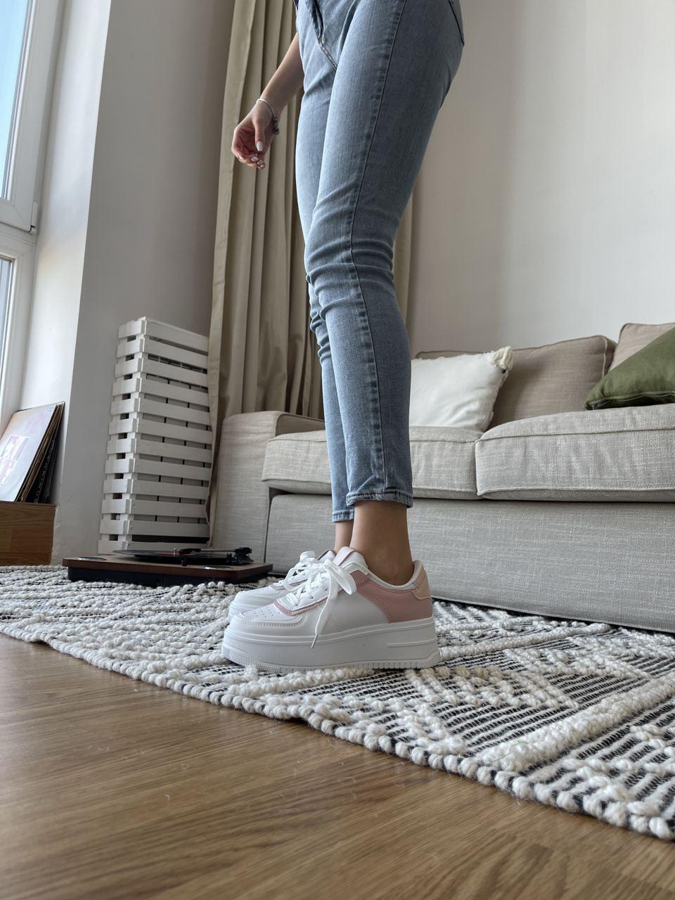Sneakers White Pink 1