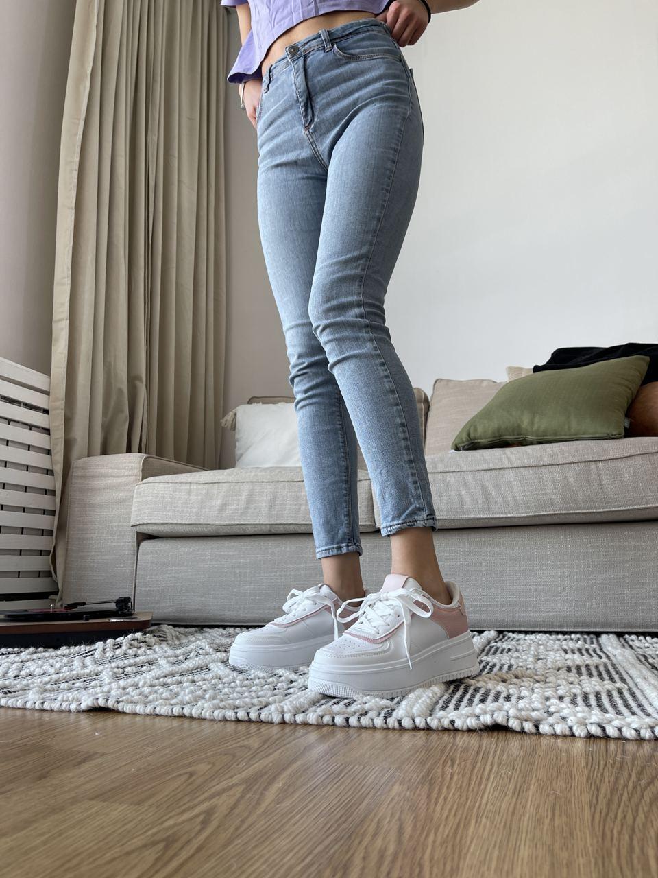Sneakers White Pink 1