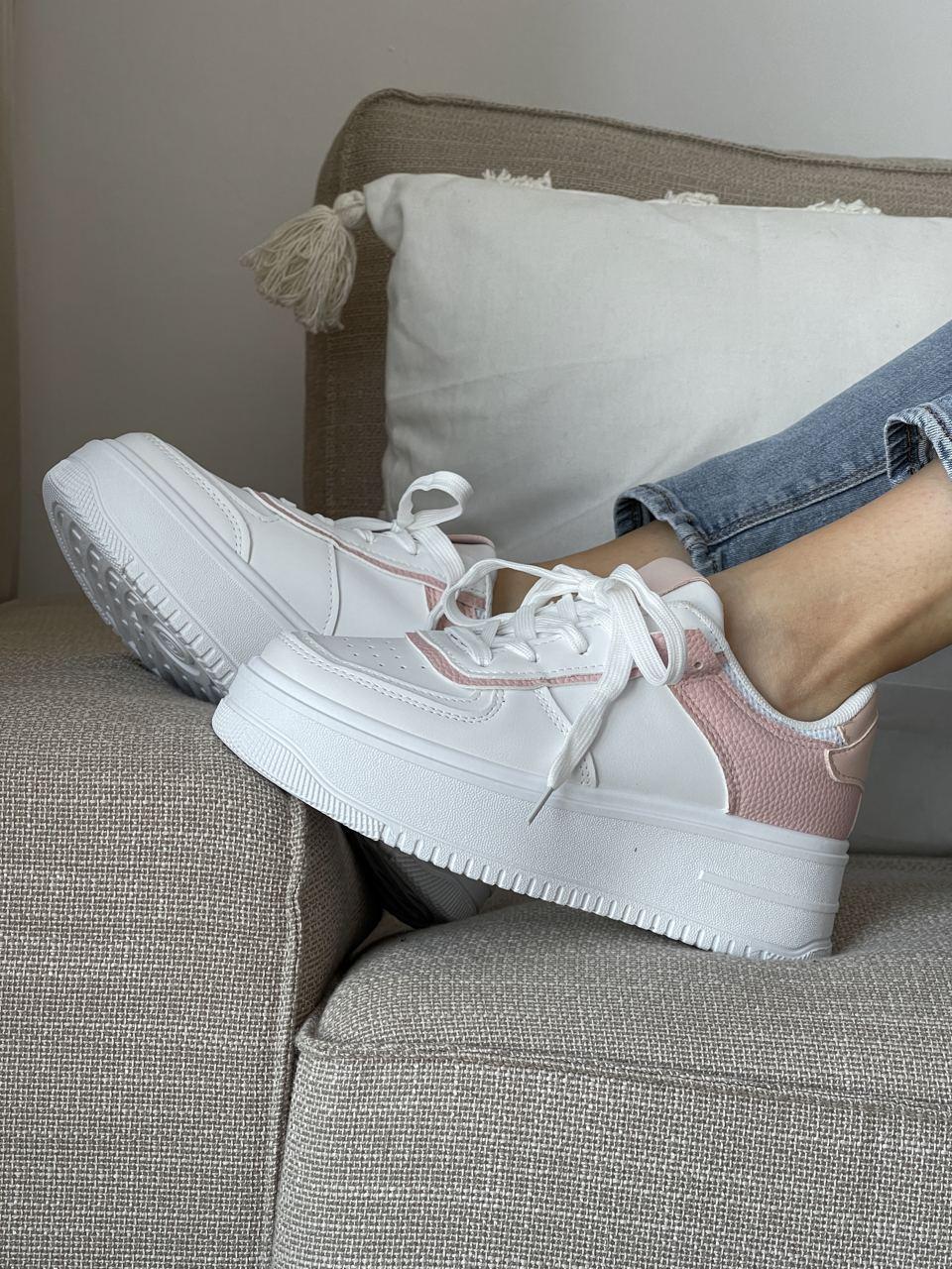 Sneakers White Pink 1