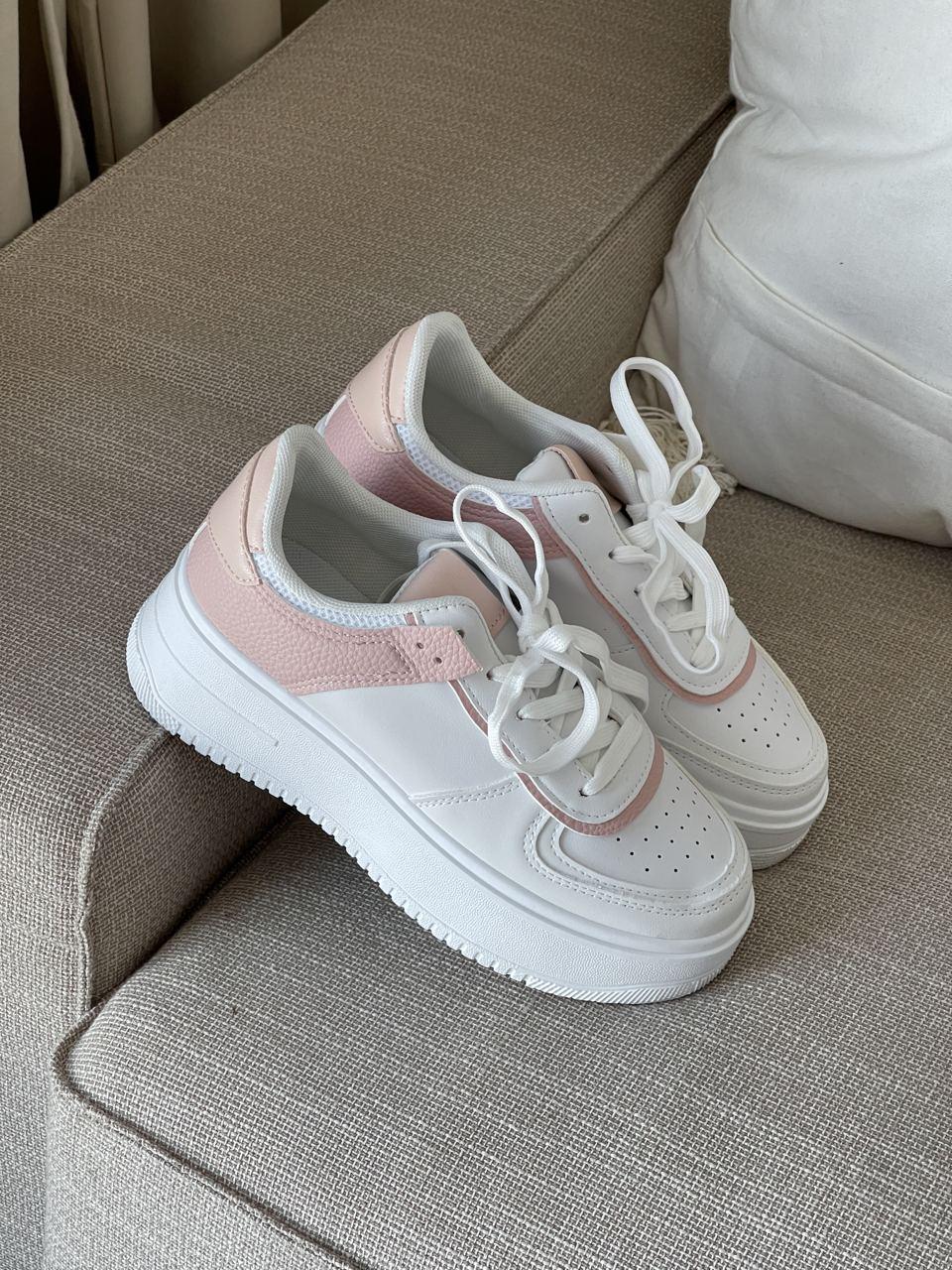 Sneakers White Pink 1