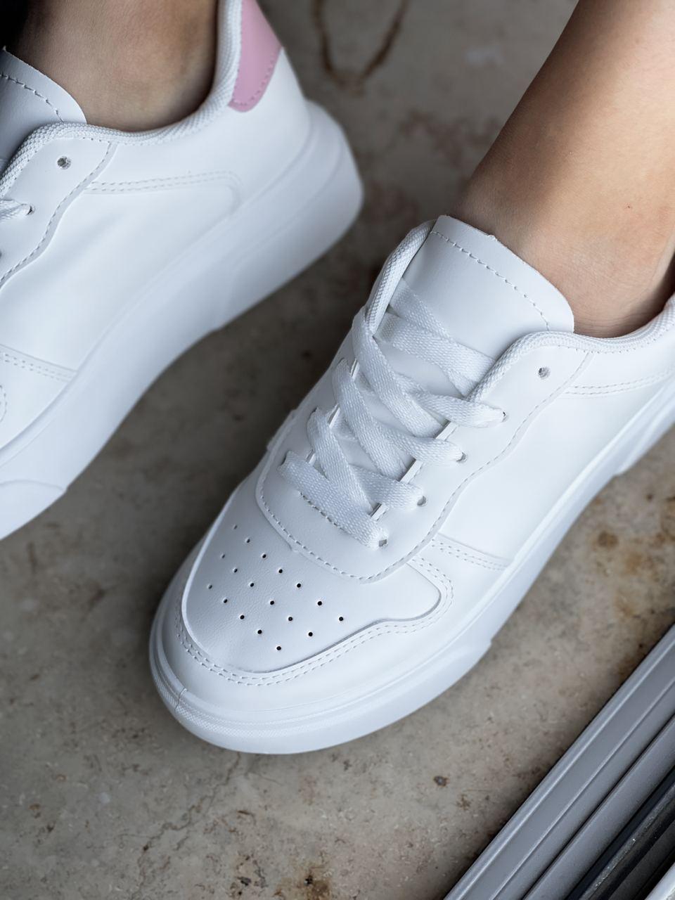 Sneakers White Pink