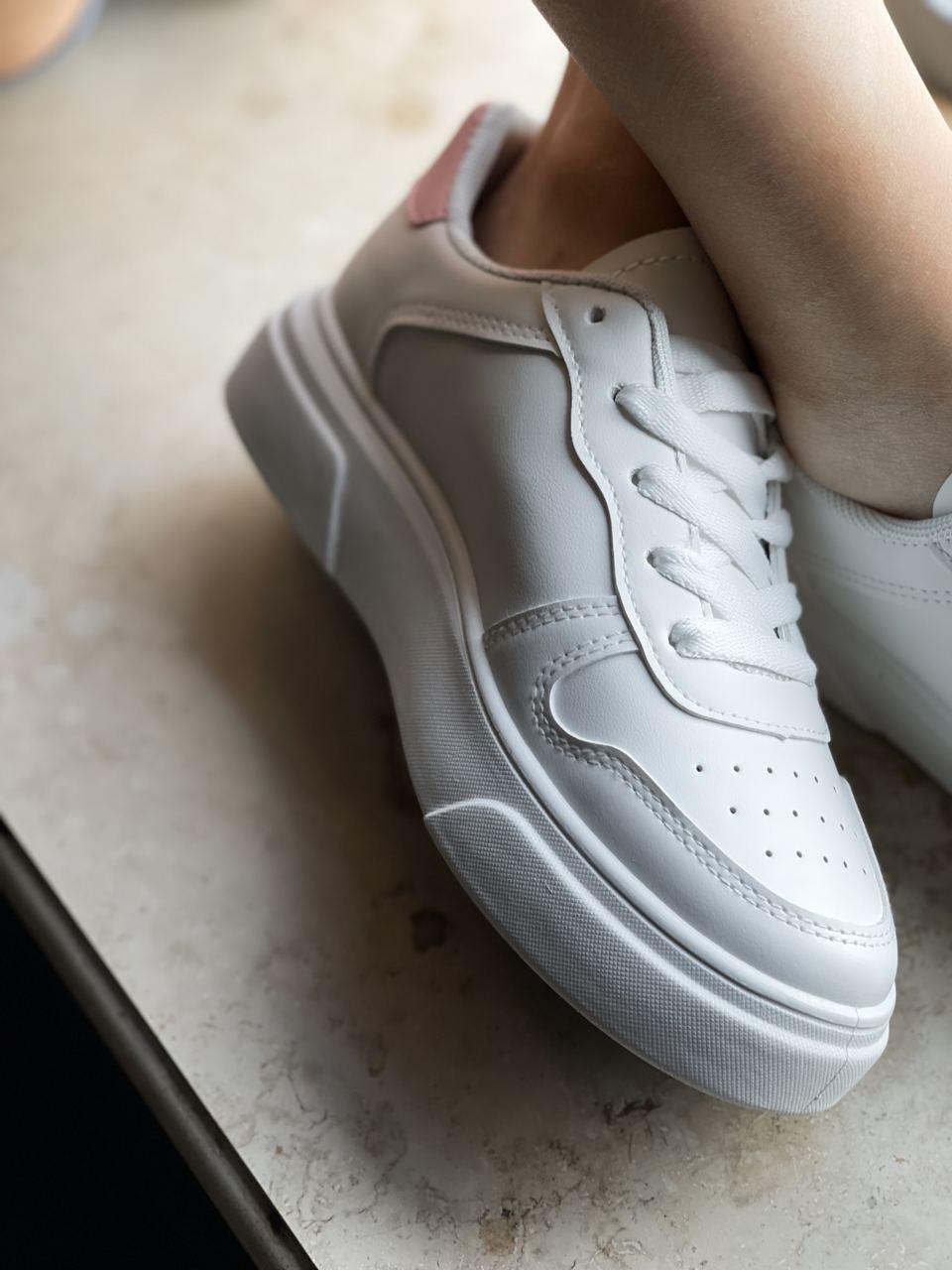 Sneakers White Pink