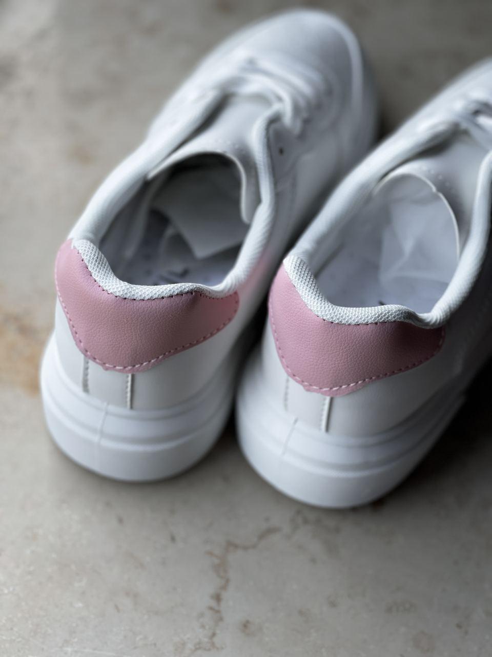 Sneakers White Pink