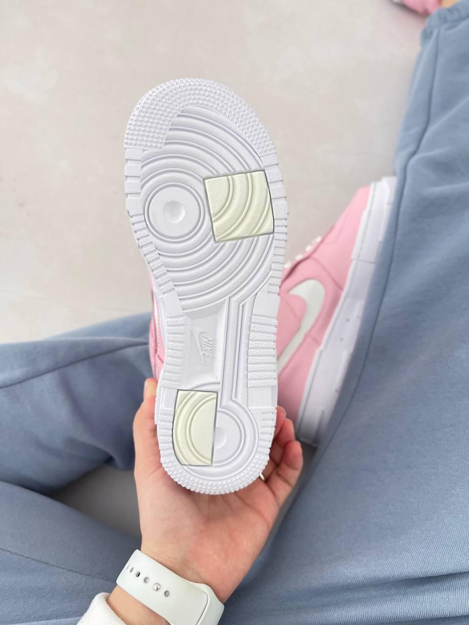 Nike Air Force 1 Pixel Pink White