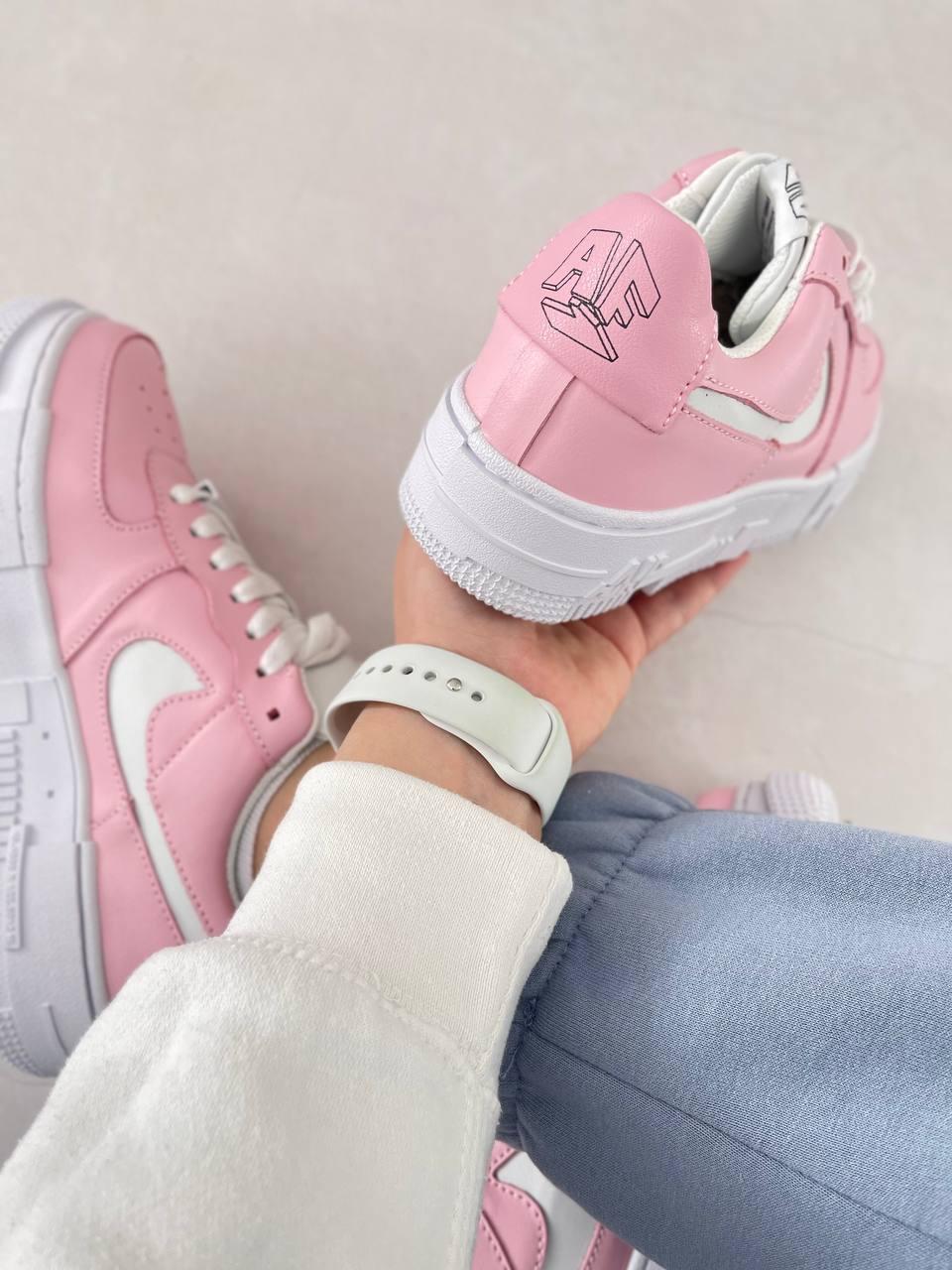 Nike Air Force 1 Pixel Pink White