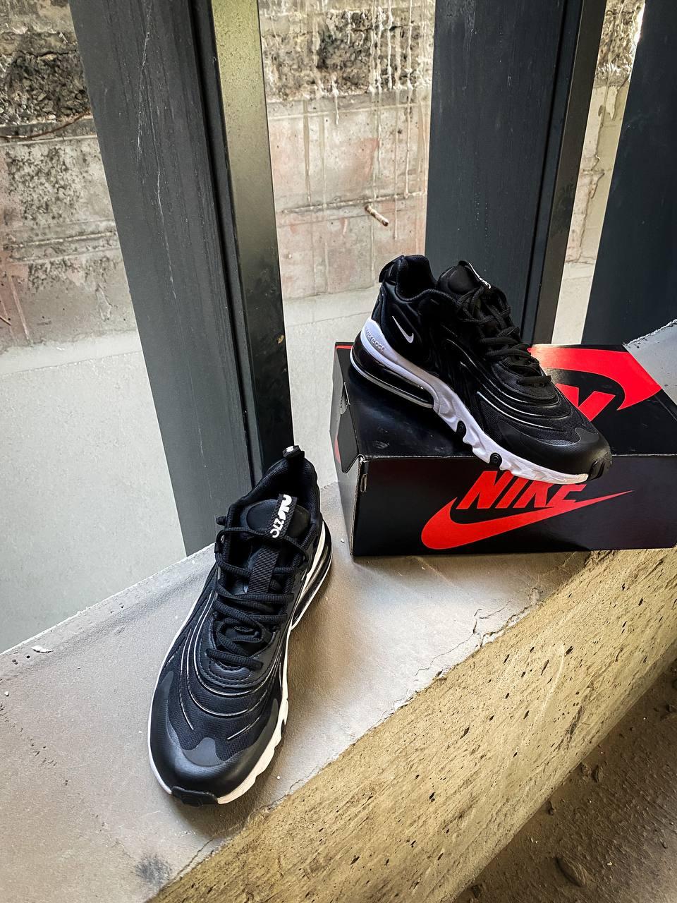 Nike Air Max 270 React Eng Black White