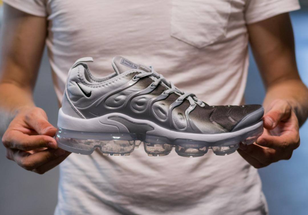Nike Vapor Max Plus Silver Gradient