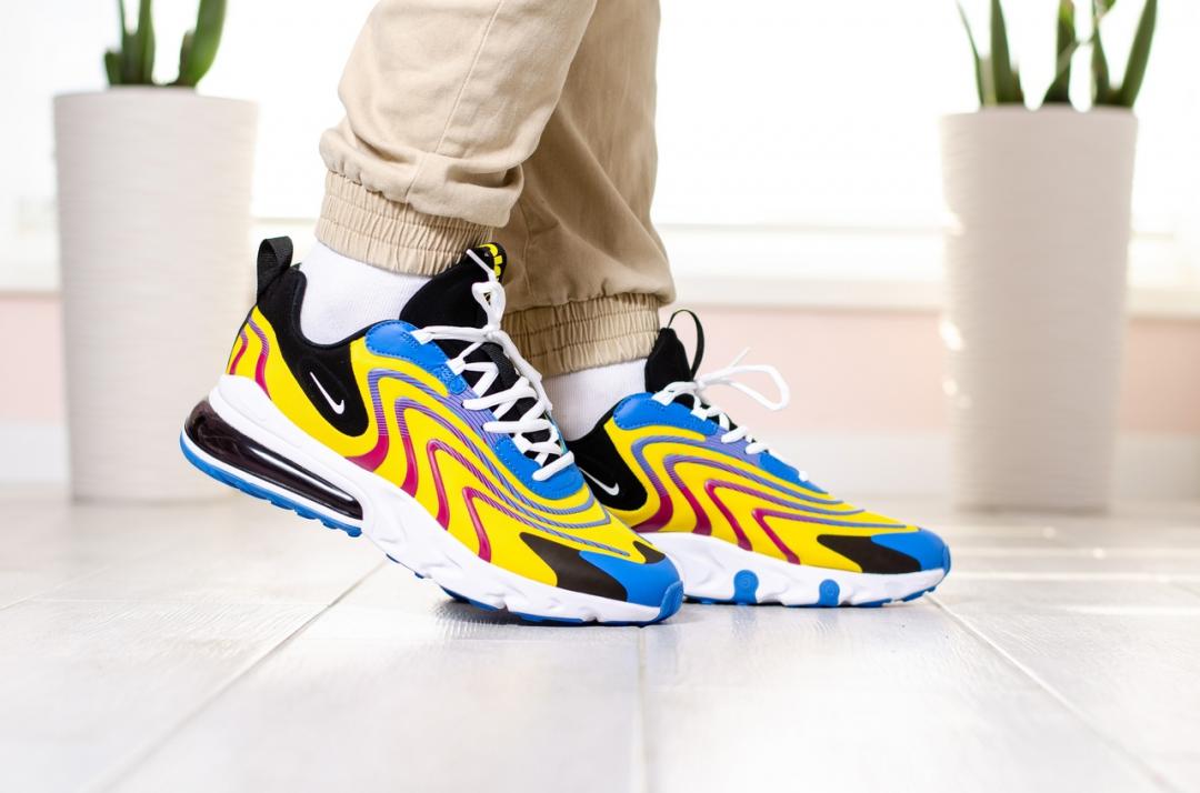 Nike Air Max 270 Eng Yellow Blue