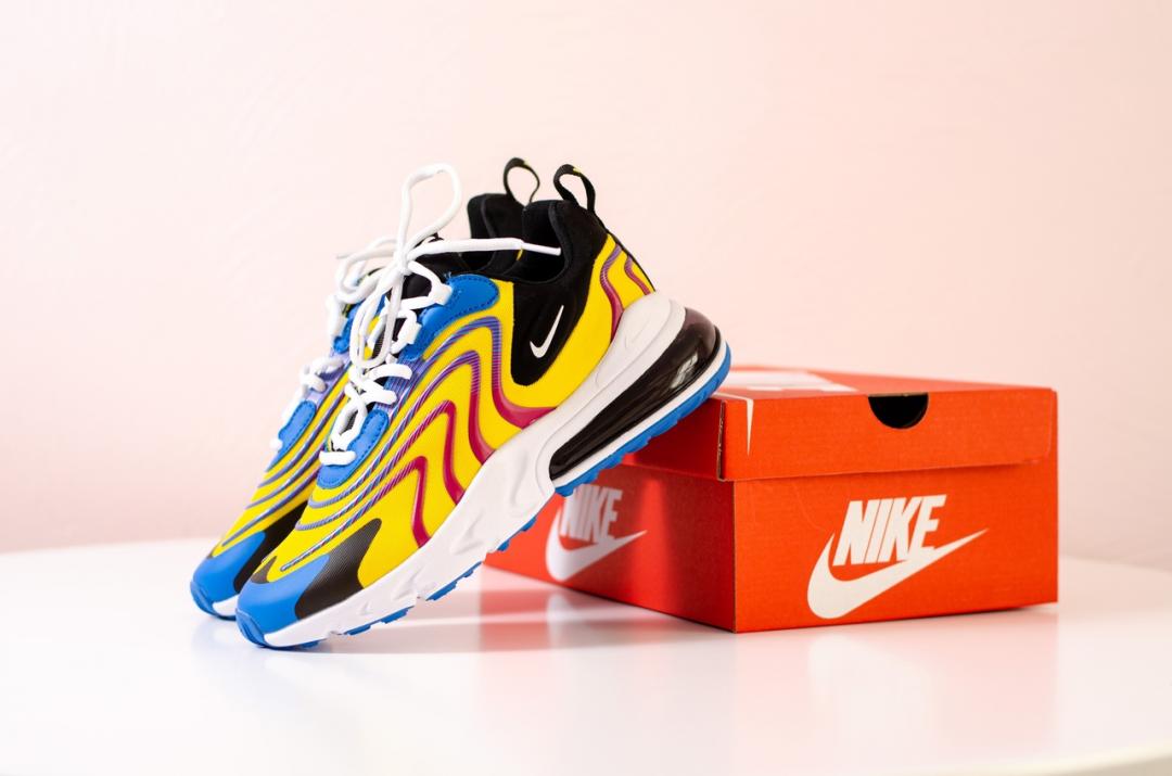 Nike Air Max 270 Eng Yellow Blue