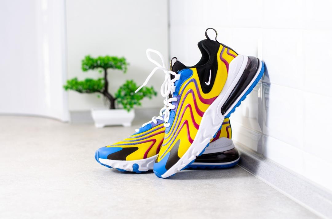Nike Air Max 270 Eng Yellow Blue