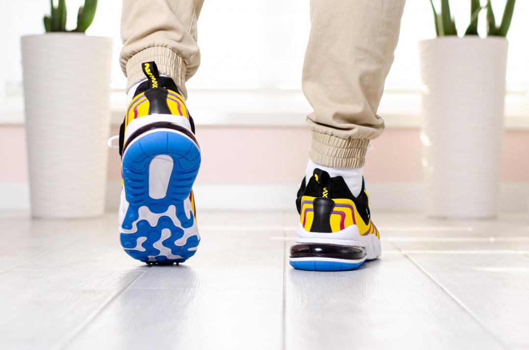 Nike Air Max 270 Eng Yellow Blue