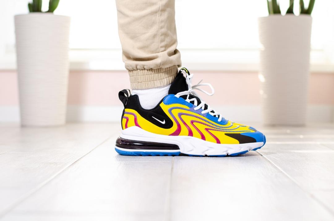 Nike Air Max 270 Eng Yellow Blue