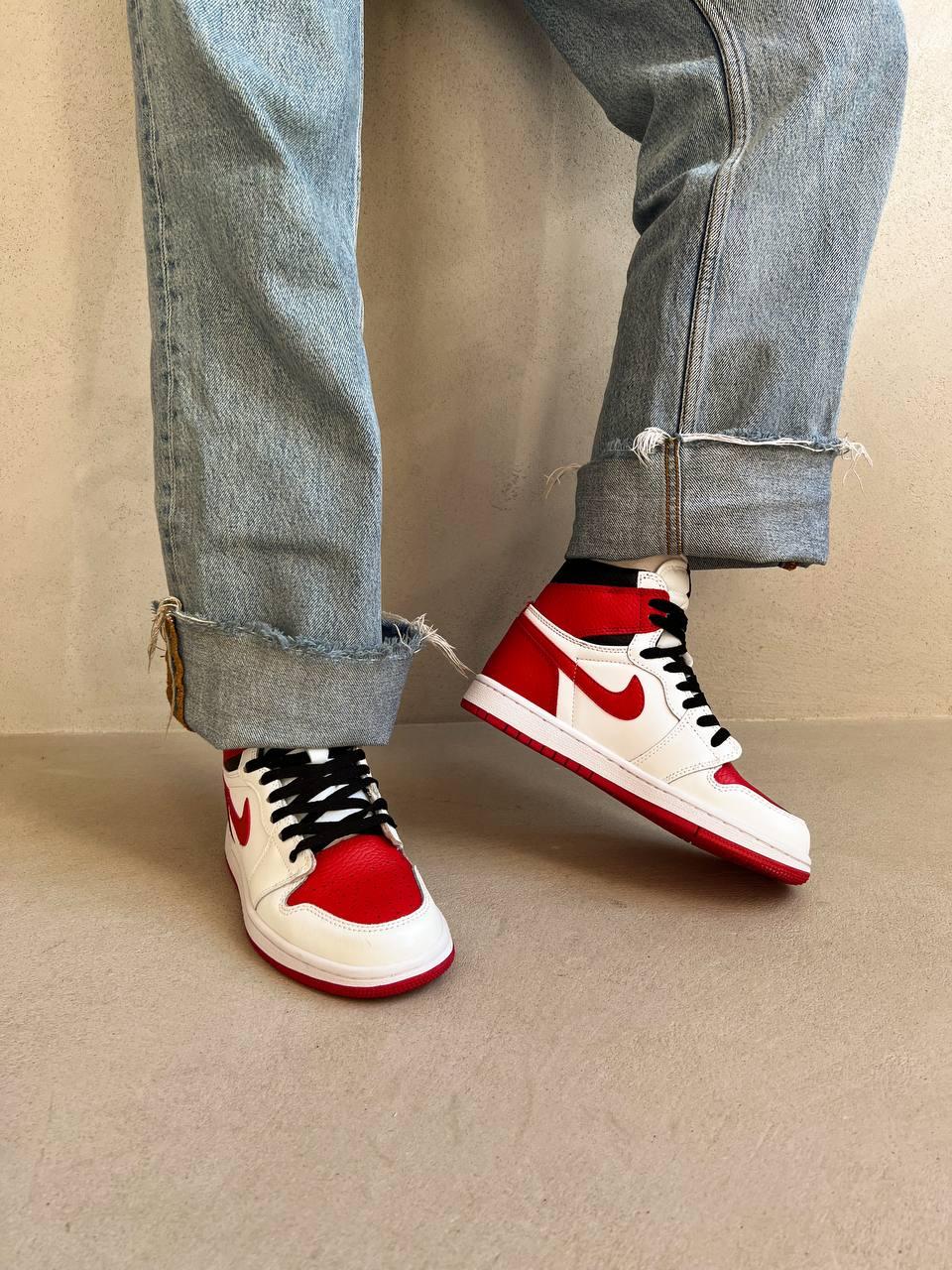 Nike Air Jordan 1 Retro White University Red