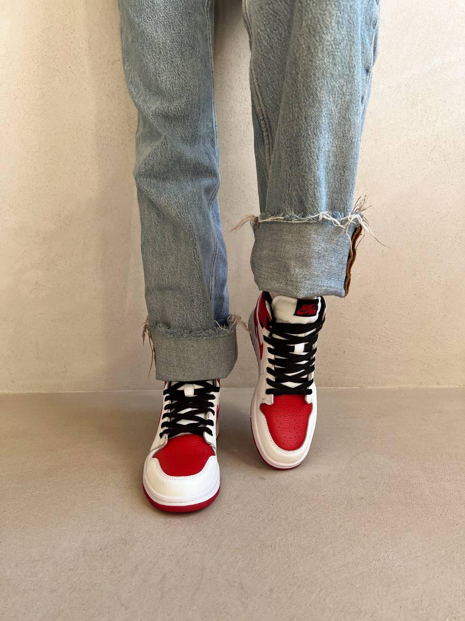 Nike Air Jordan 1 Retro White University Red