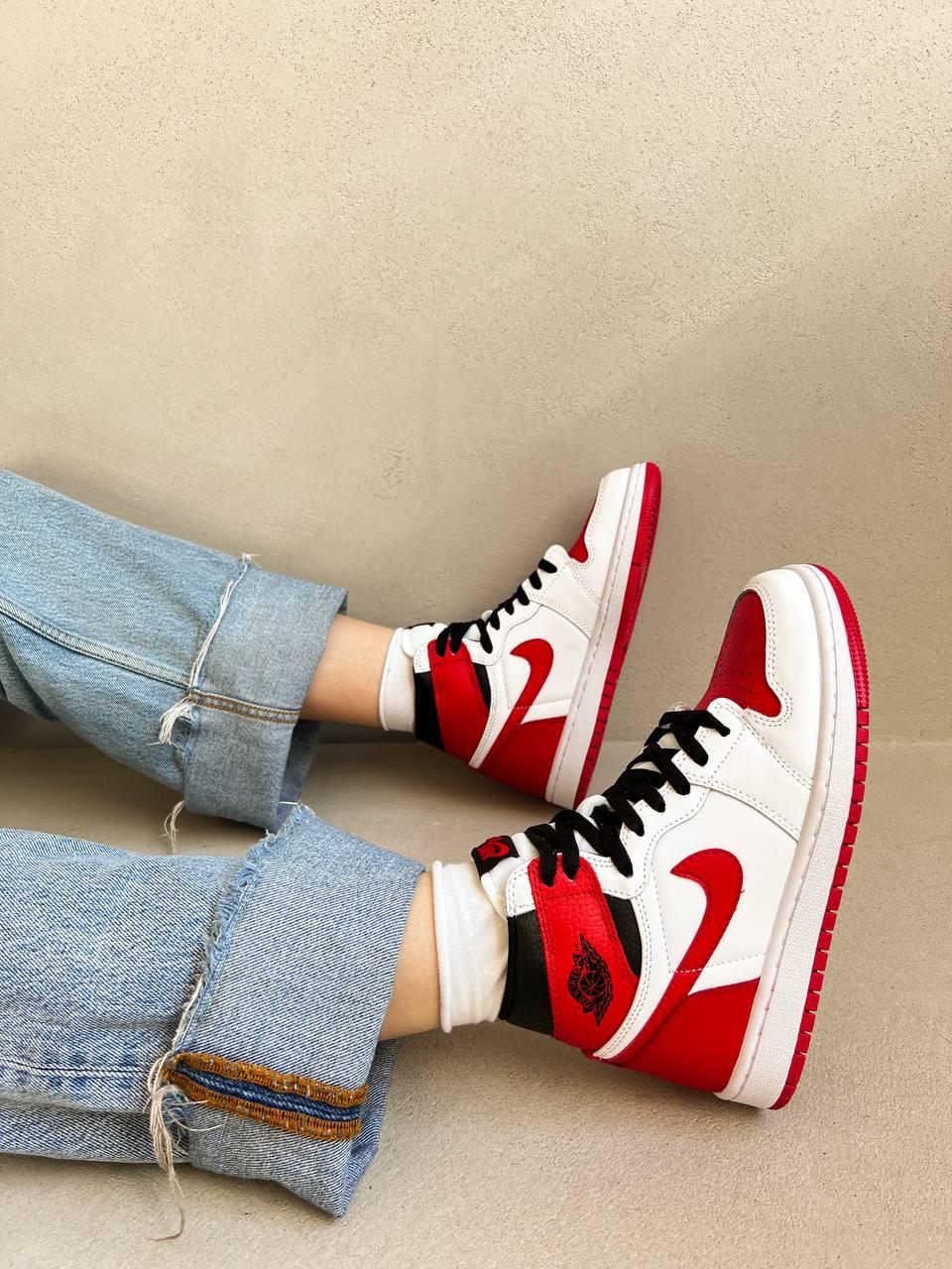 Nike Air Jordan 1 Retro White University Red