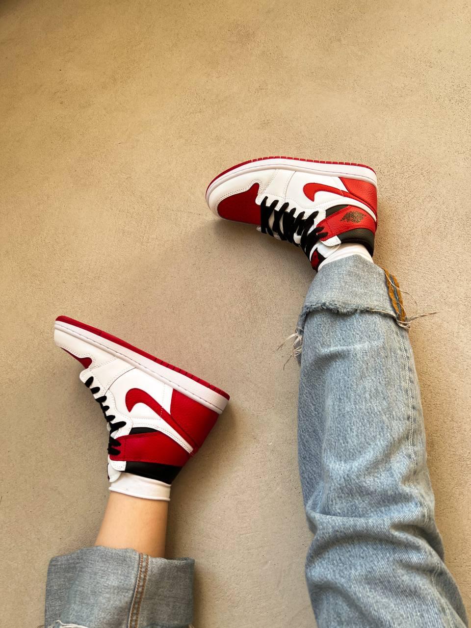 Nike Air Jordan 1 Retro White University Red