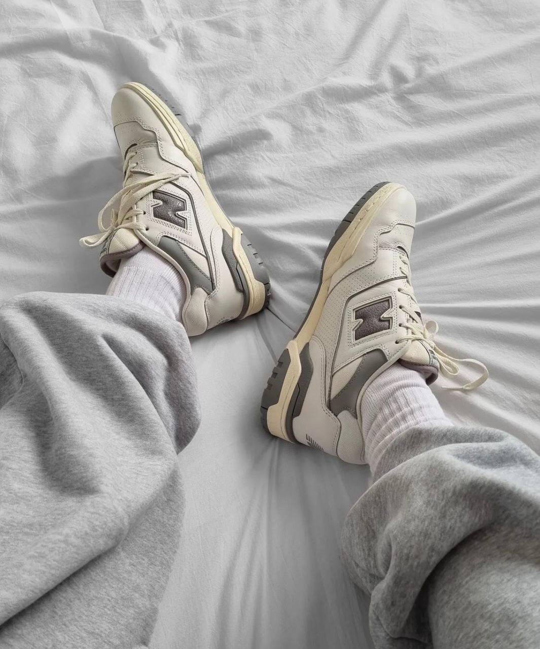 New Balance 550 Leon Dore White Grey