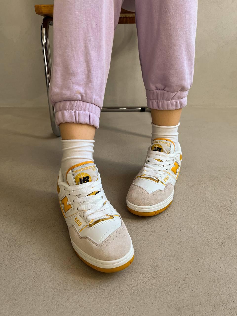 New Balance 550 Yellow