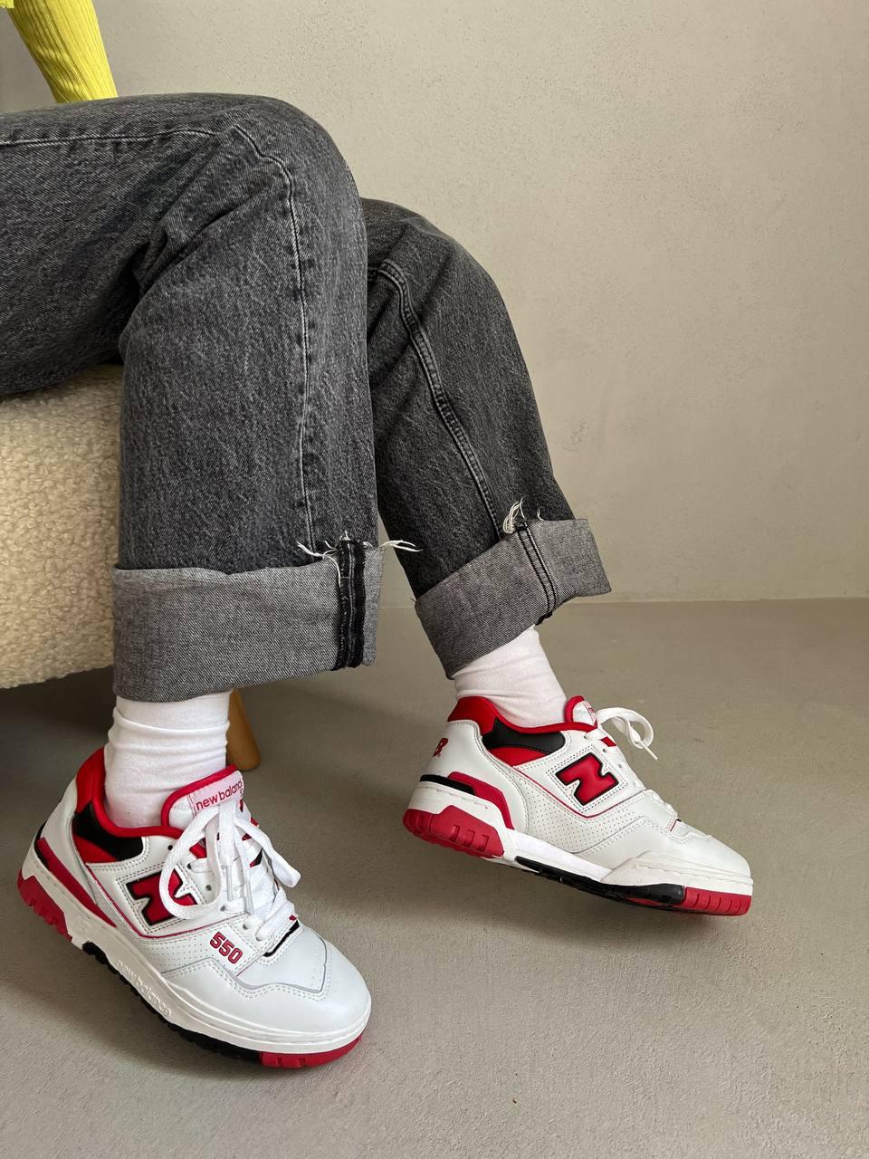 New Balance 550 Red