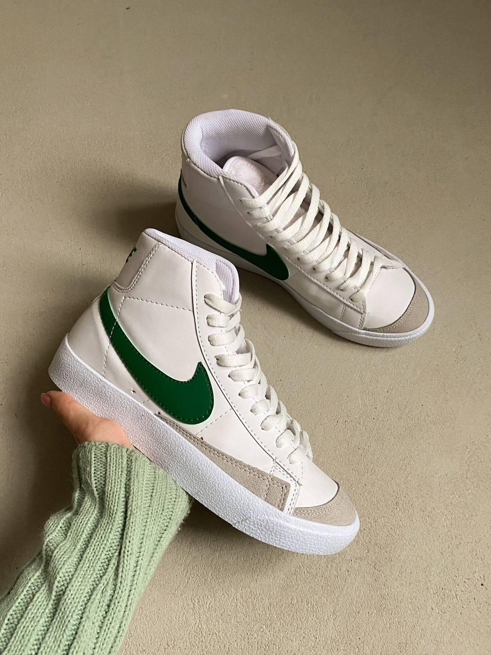Nike Blazer High White Green