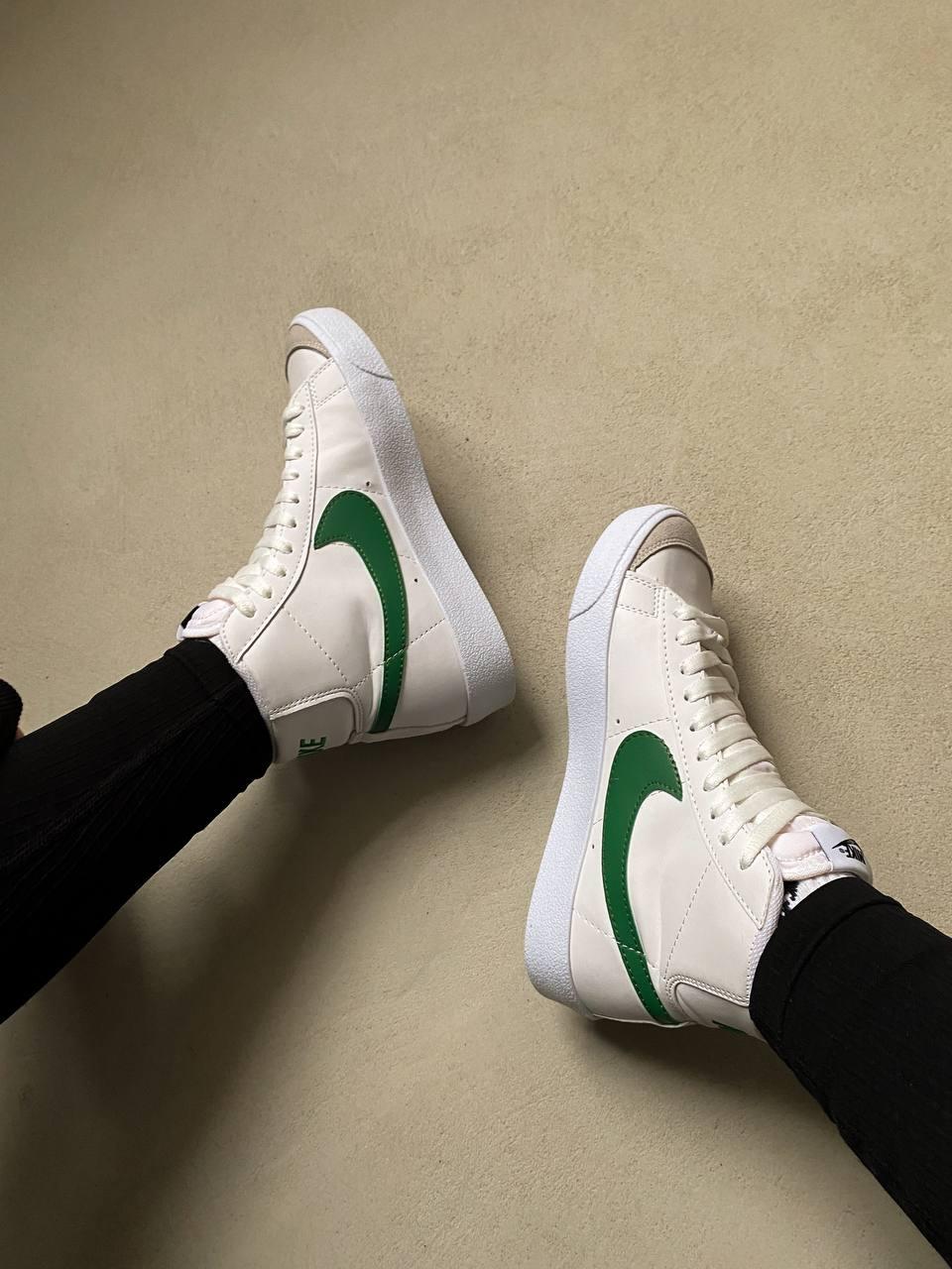 Nike Blazer High White Green