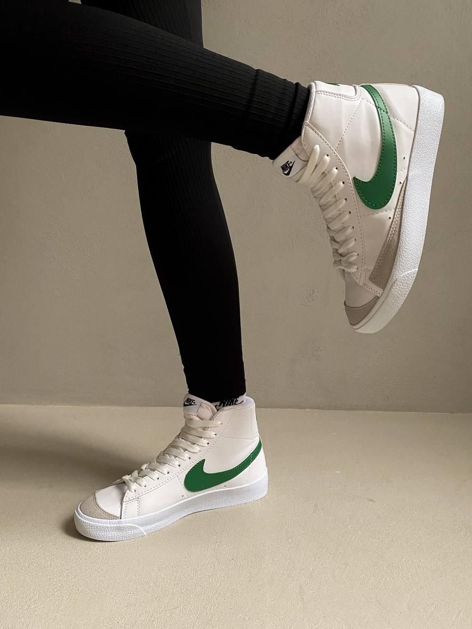 Nike Blazer High White Green