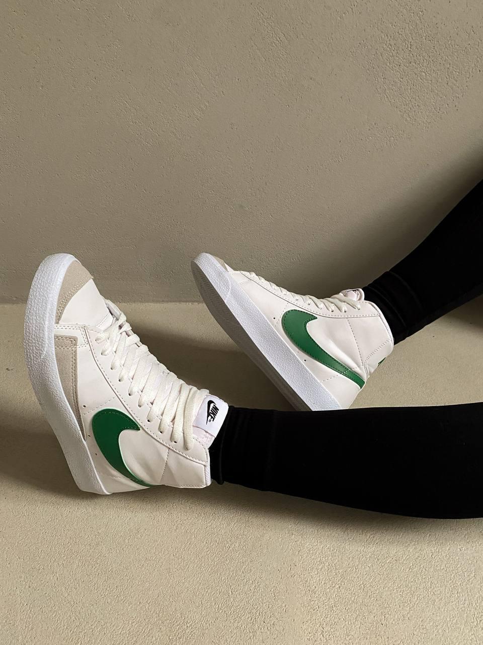 Nike Blazer High White Green
