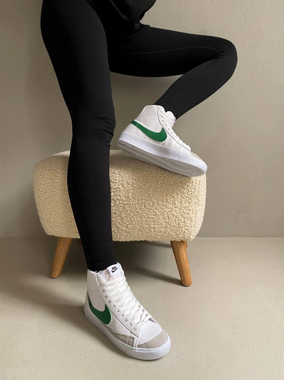 Nike Blazer High White Green