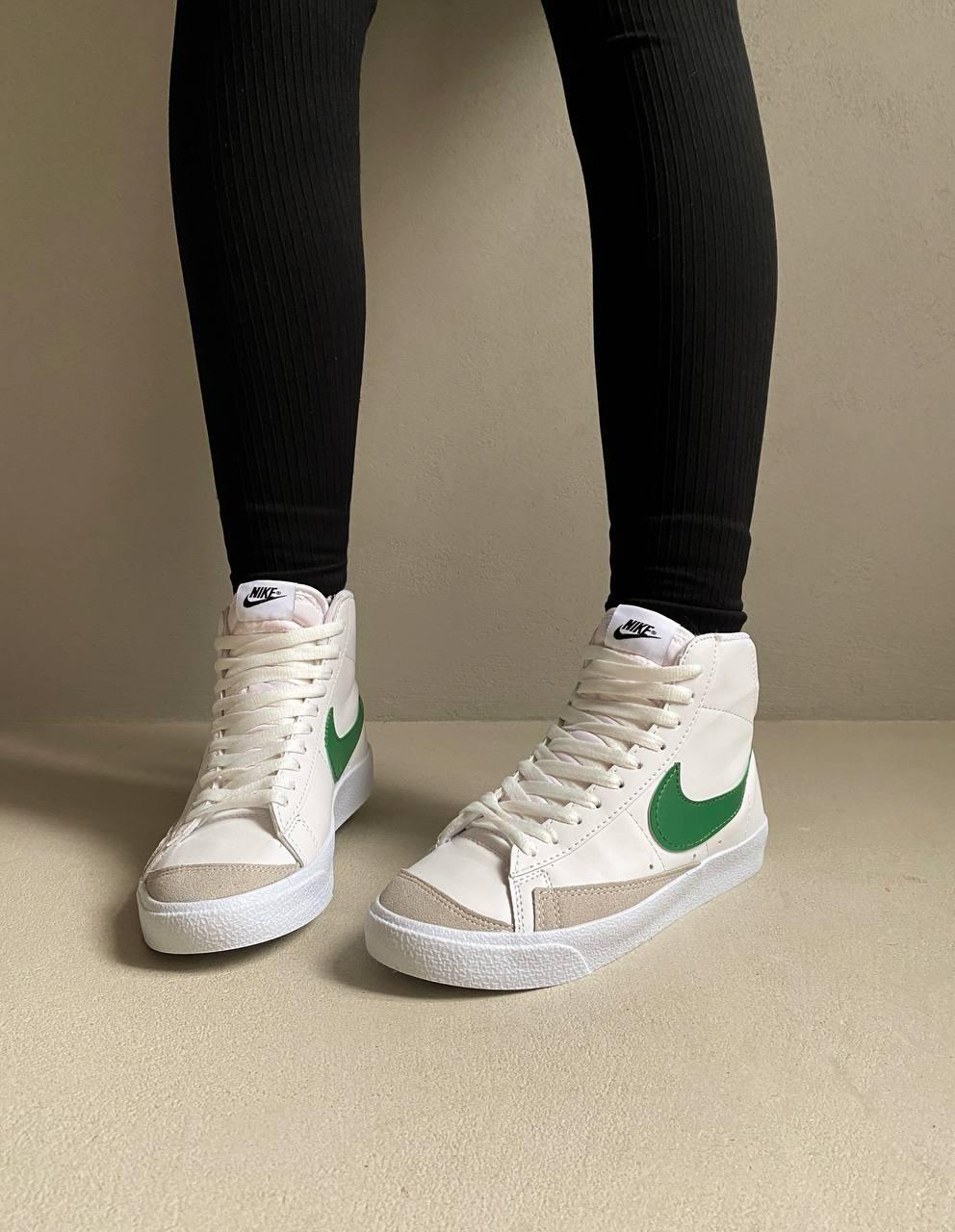 Nike Blazer High White Green