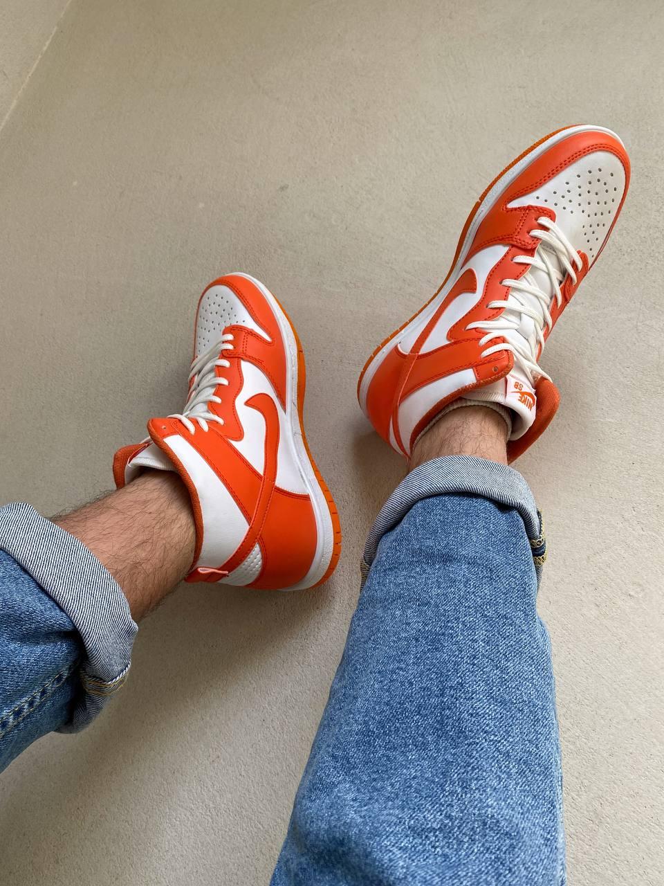 Nike Dunk High Orange