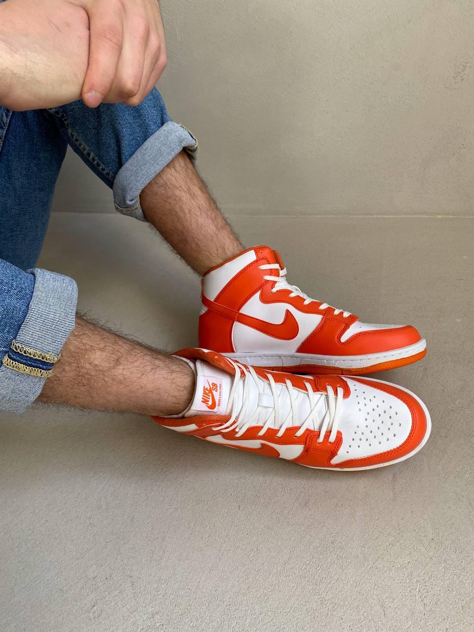 Nike Dunk High Orange