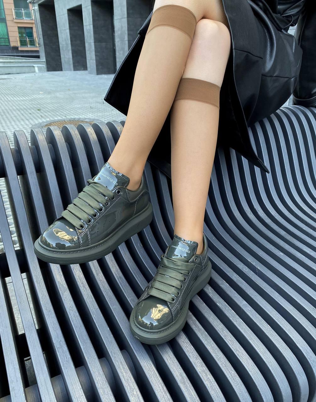 Alexander McQueen Low Dark Khaki
