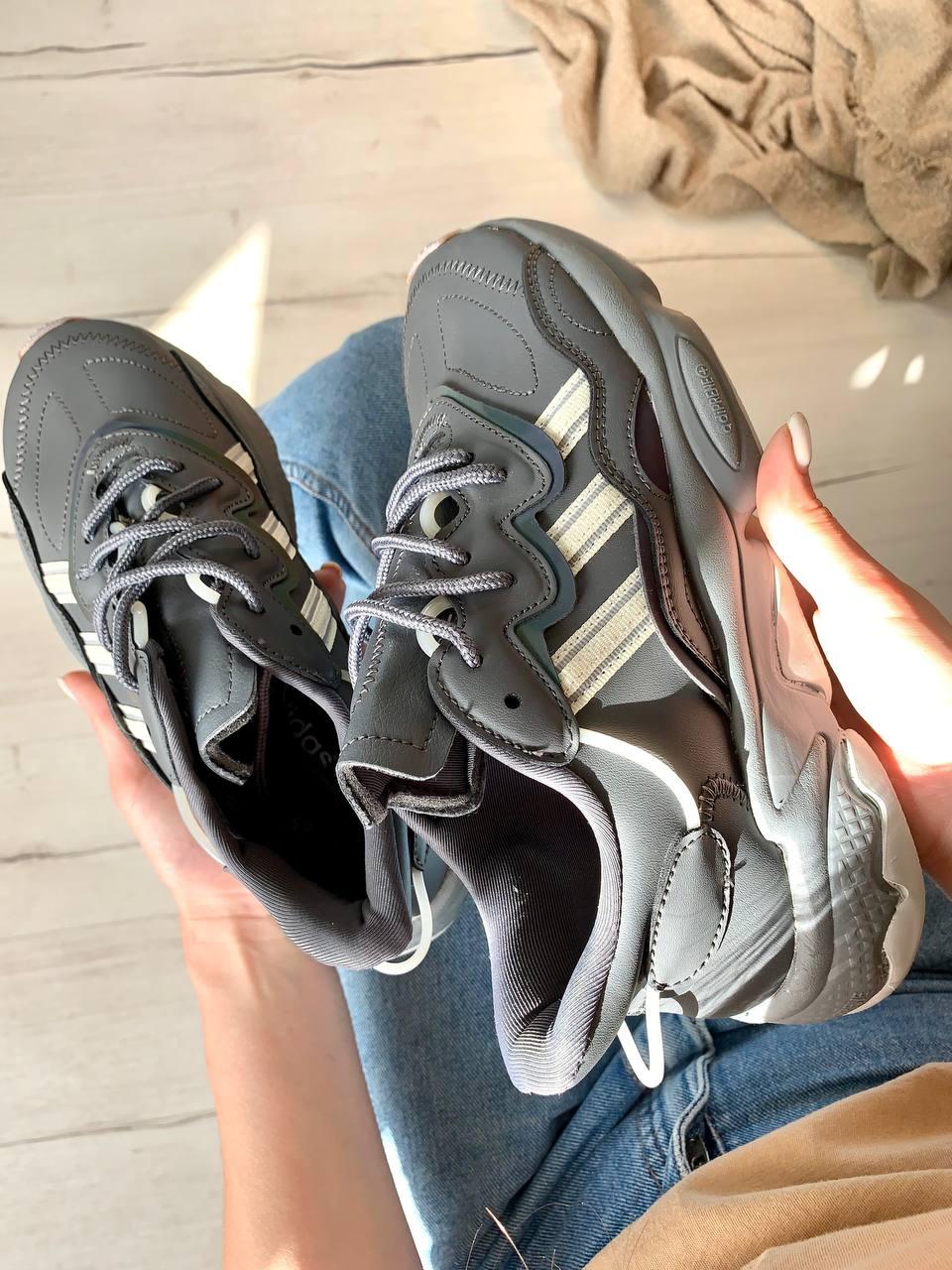 Adidas Ozweego Dark Grey Mint