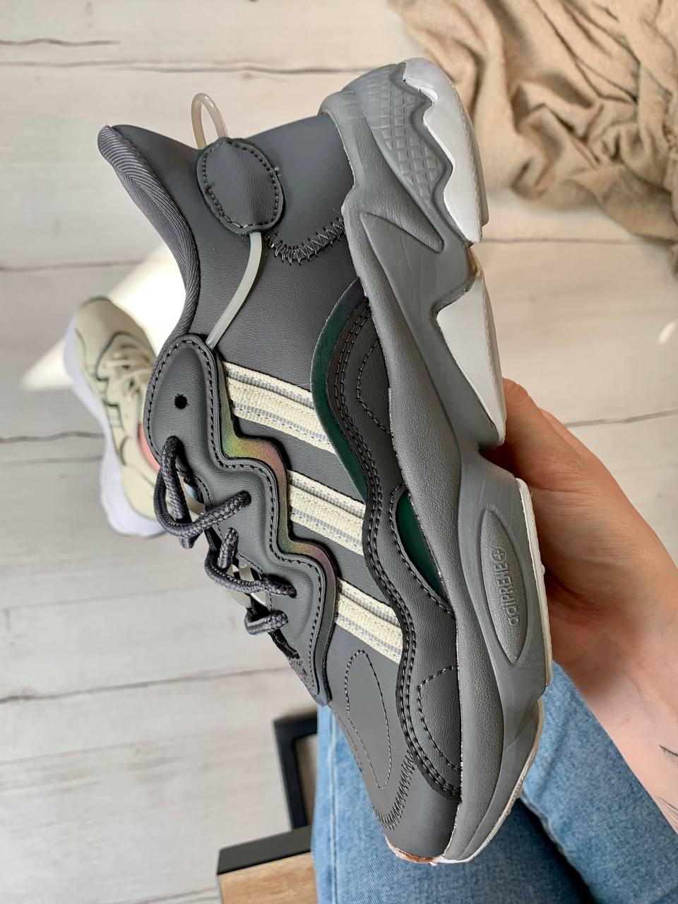 Adidas Ozweego Dark Grey Mint