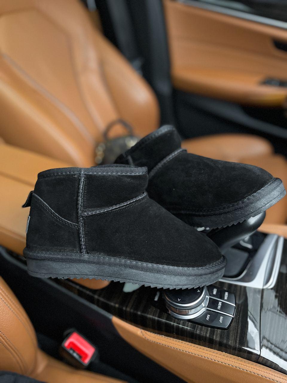 Ugg Ultra Mini Black Замш