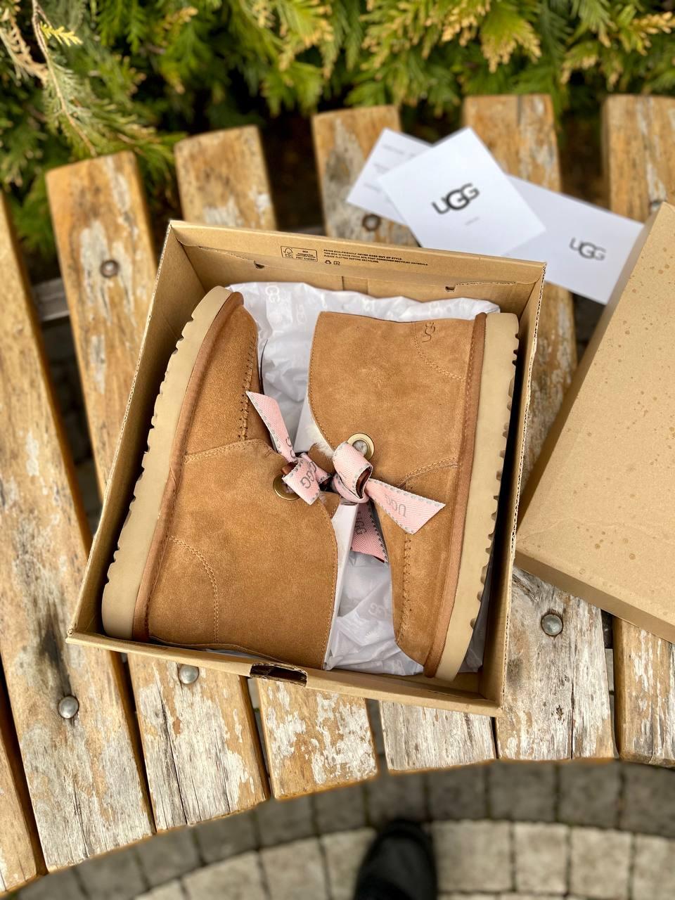 Ugg Front Bow Chestnut
