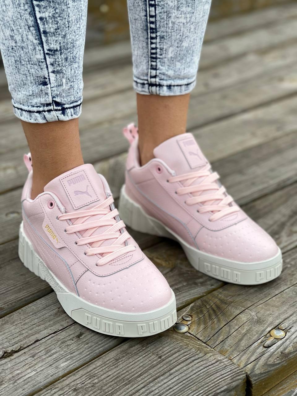 Puma Cali Pink Fur
