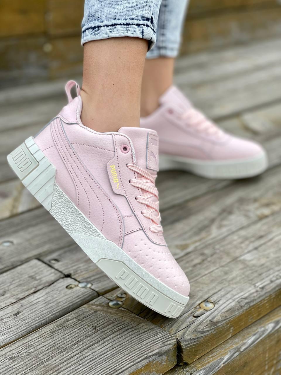 Puma Cali Pink Fur
