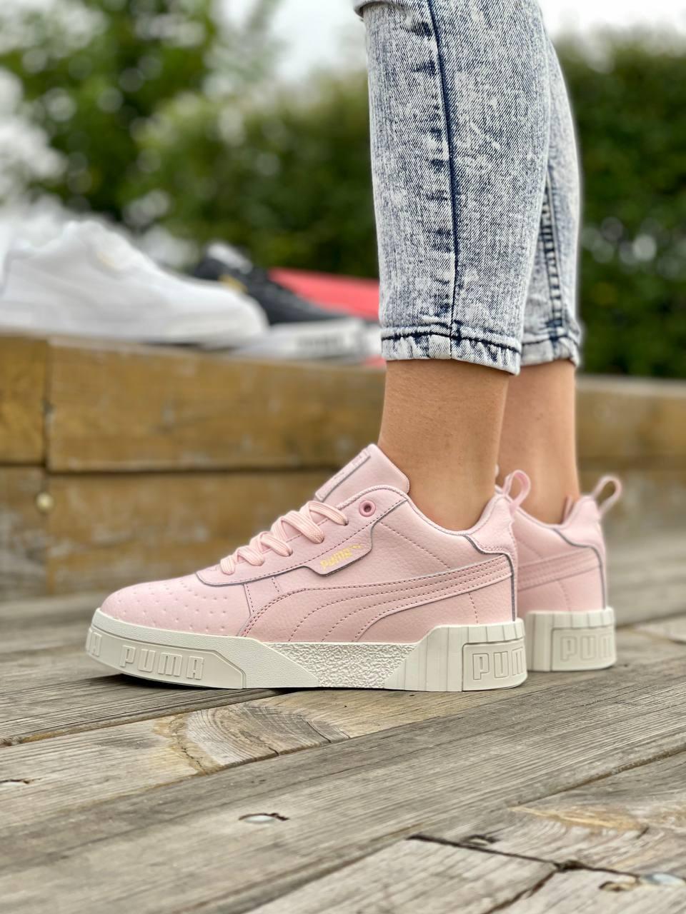 Puma Cali Pink Fur