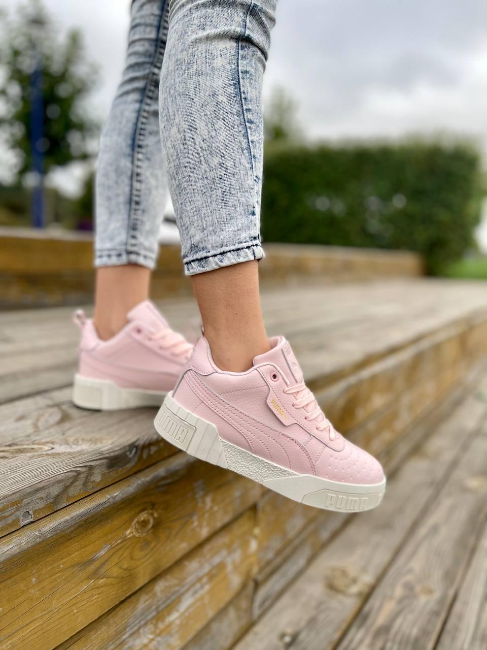 Puma Cali Pink Fur