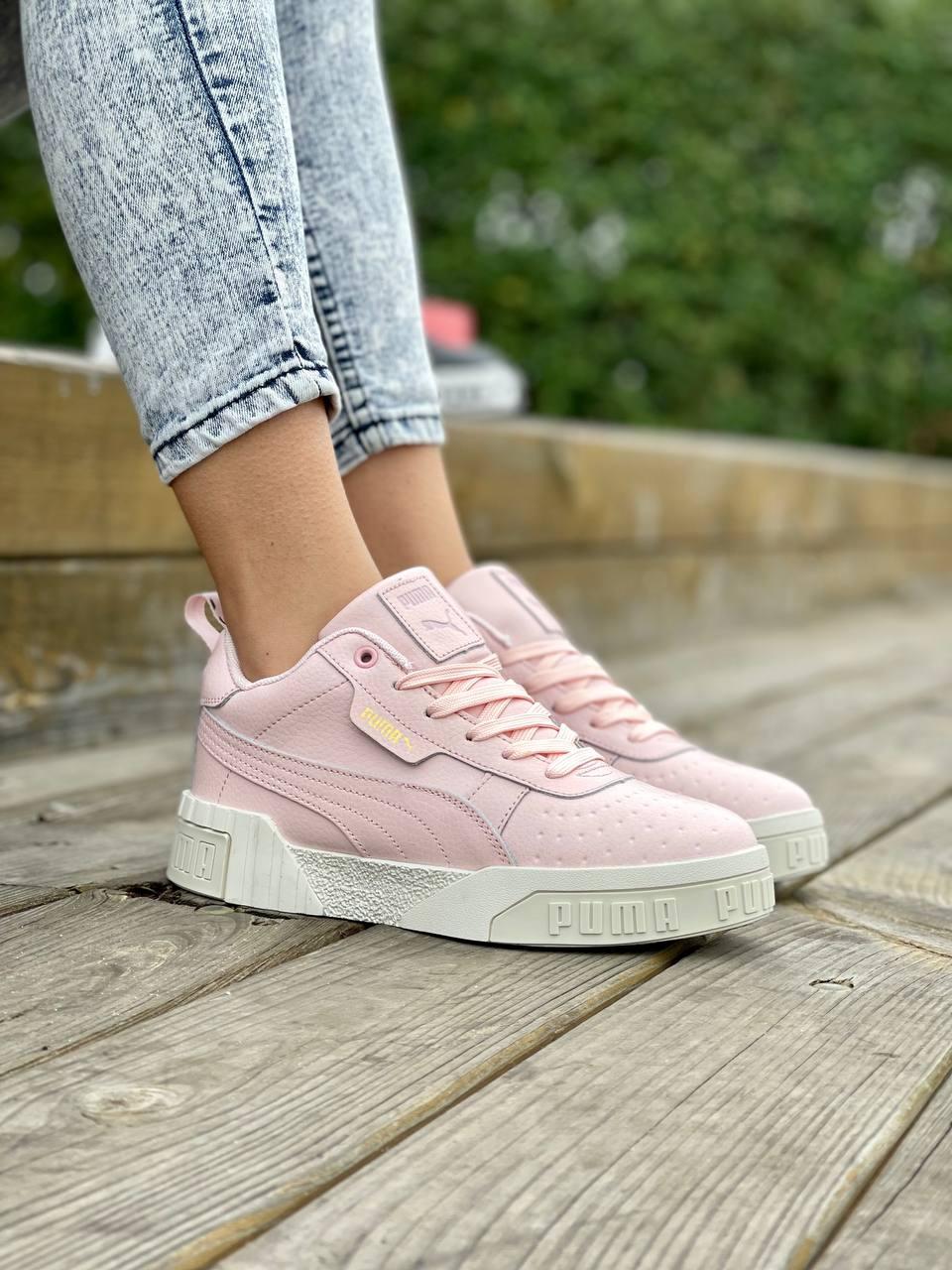 Puma Cali Pink Fur