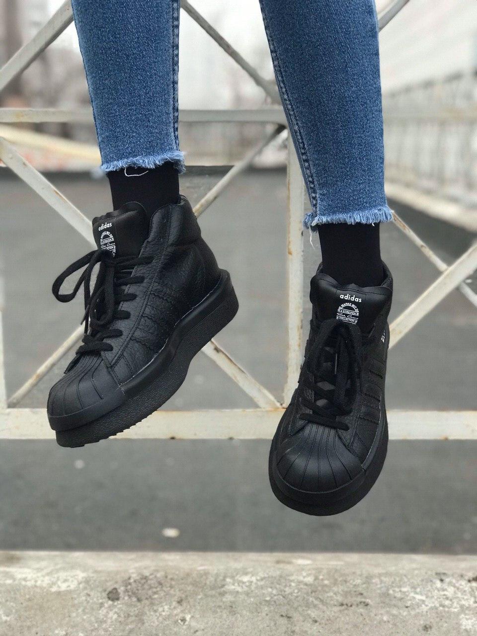 Rick Owens × adidas Mastodon Pro II BLACK