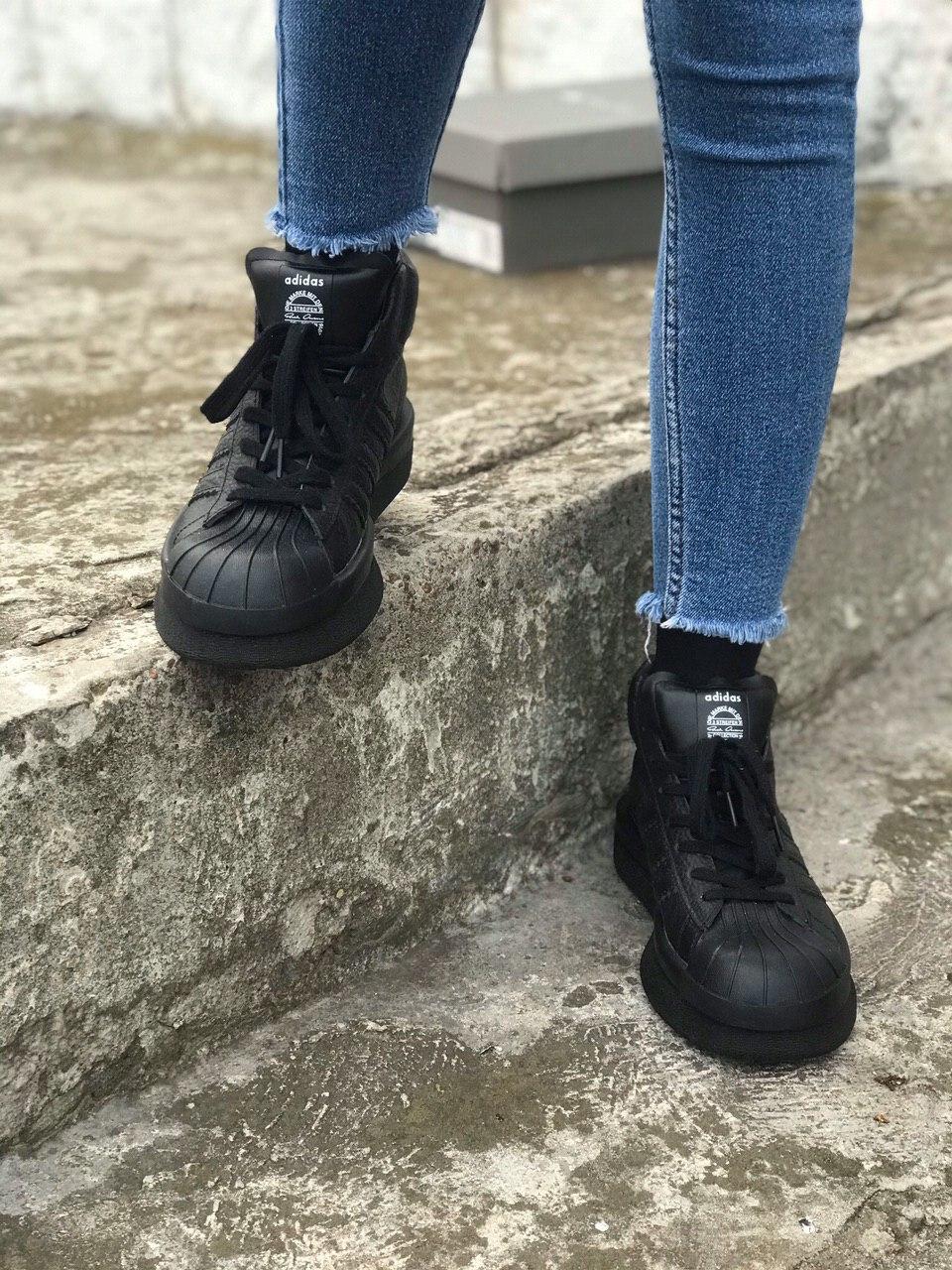 Rick Owens × adidas Mastodon Pro II BLACK