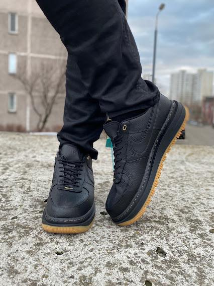 Nike Air Force 1 Luxe Black Gum