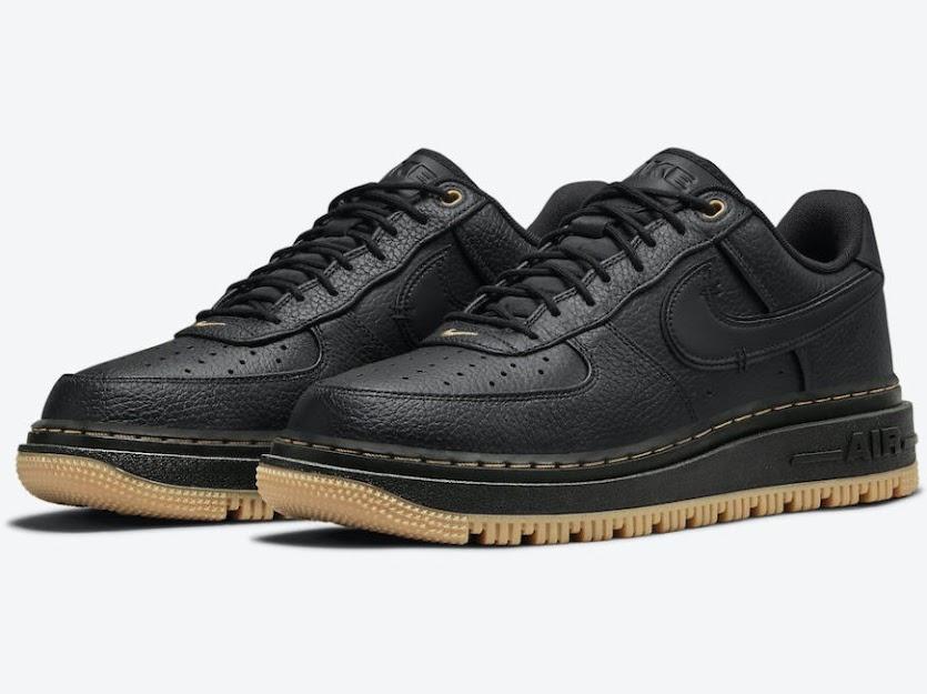 Nike Air Force 1 Luxe Black Gum